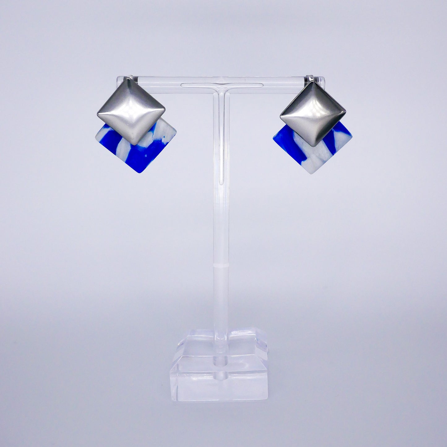 Liv Marble - Cobalt/Silver